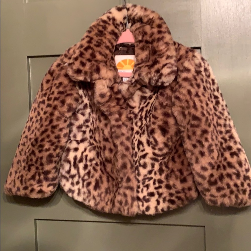 Faux fur jacket